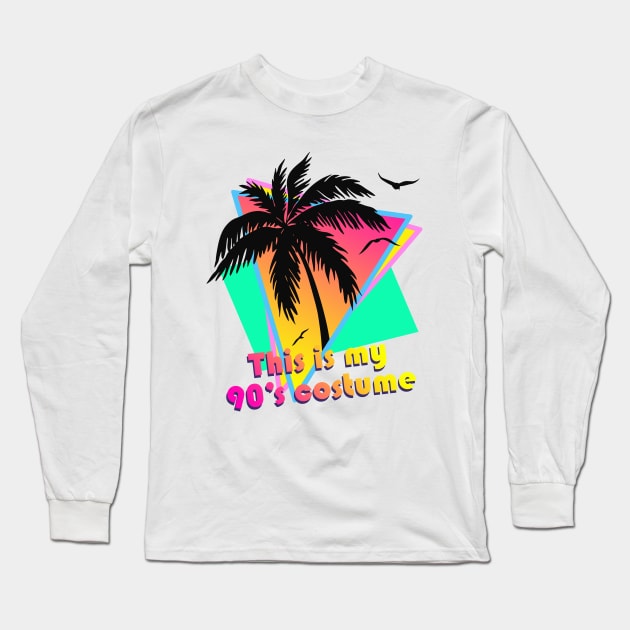 This Is My 90s Costume Long Sleeve T-Shirt by Nerd_art